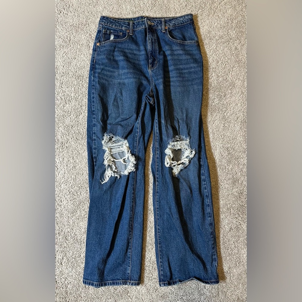 High-Rise Baggy Jeans